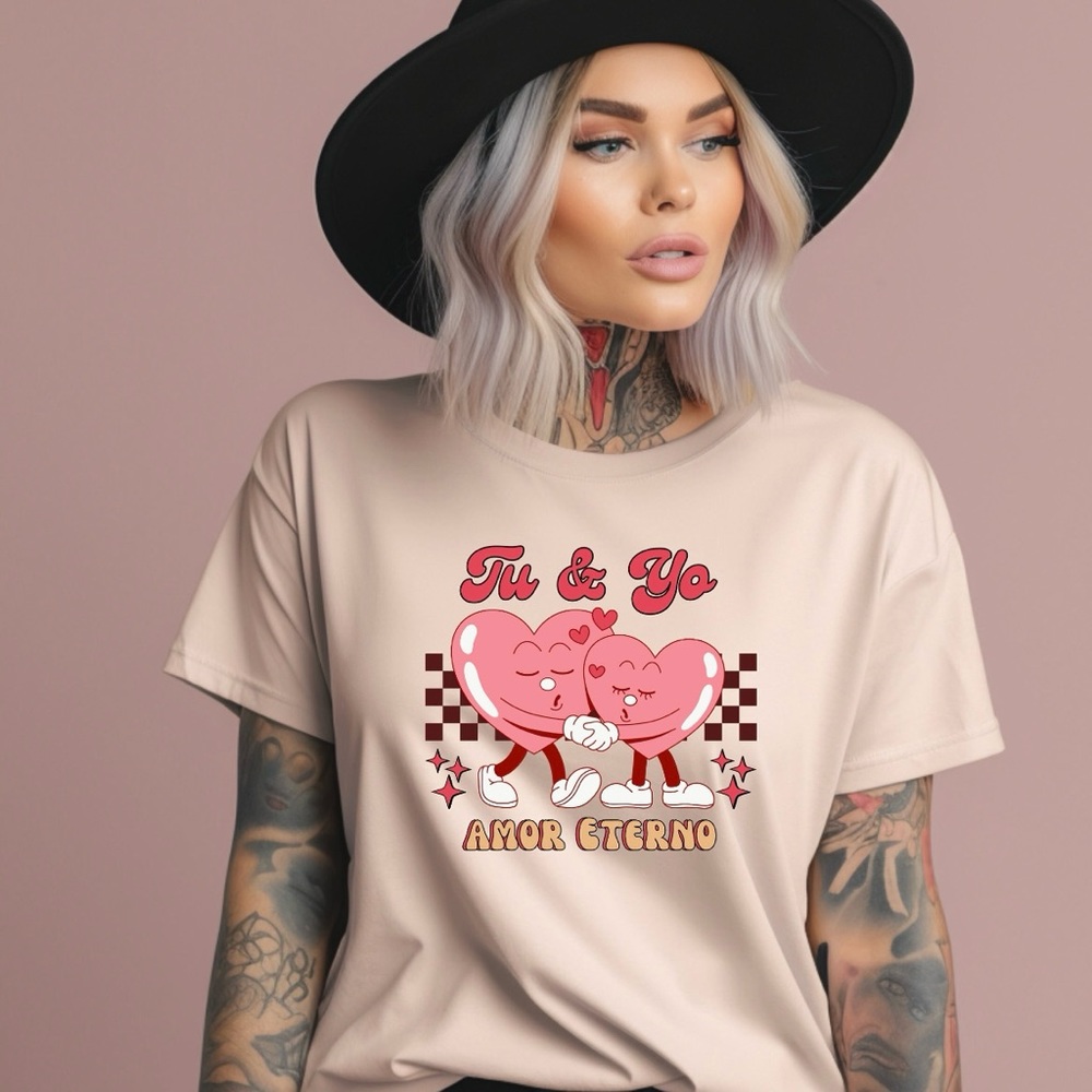 Amor Eterno Shirt - Cute & Funny Buchona Tee for Her, Spanish Graphic T-shirt